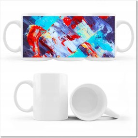 Fotós bögre Absztrakt Páva