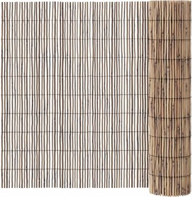 vidaXL nád kerti kerítés 600 x 90 cm