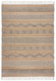 Világosszürke-natúr színű szőnyeg 160x230 cm Medina – Flair Rugs