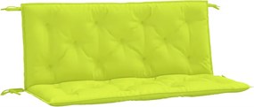 vidaXL 2 db élénkzöld oxford szövet kerti padpárna 120 x 50 x 7 cm