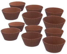 Szilikon muffin sütőforma szett 12 db-os ø 5,5 cm – Orion