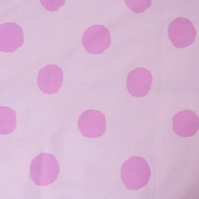 Rózsaszín pamut gyerek ágyneműhuzat babaágyhoz 100x135 cm Marie Cat "Merci" – Jerry Fabrics