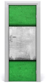 Ajtómatrica zöld fal 75x205 cm