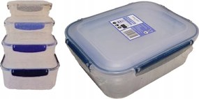 Smukee Ételtároló dobozok 4db 650ml 3300ml patentos