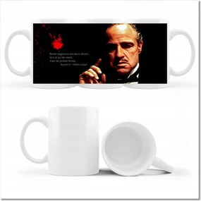 Nyomott mintás bögre Idézet Shakespeare-ből A fenevad