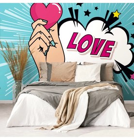 Fotótapéta pop art designnal - LOVE - 300x200