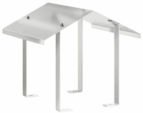 Kémény Felszerelés Ezüst 40 x 40 x 37.5 cm Rozsdamentes acél