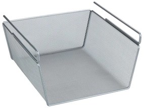 WENKO 53142100 - 27,5 x 28 cm-es ezüstszínű kosár