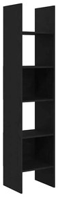 Könyvespolc Musta tammi 40 x 35 x 180 cm Faanyag