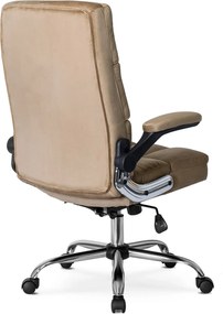 LONDON forgószék bézs bársony