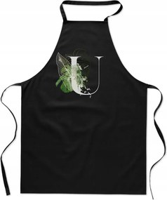 Konyhai Kötény Nyomtatott Betűvel U név monogram Kaptár FA_390_cz