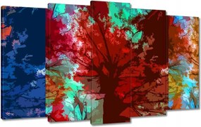 Festmények 100x60 Őszi absztrakt