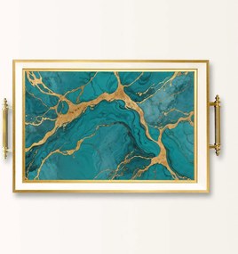 Üveg tálca, 38×24 cm – TPB10011