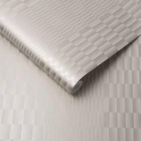 Kék Geometrikus Flizelin Tapéta 3D Hatással