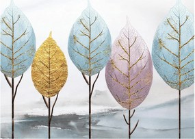 Kép - Dizájnos fák (70x50 cm)