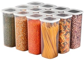 Élelmiszertartó doboz szett 12 db-os Fresco – Hermia