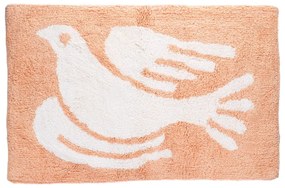 Barackszínű fürdőszobai kilépő 50x80 cm White Dove – Rex London