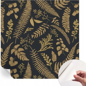 Öntapadós tapéta Divatos 3D fali ragasztóval Botanikus levelek 250x250 cm