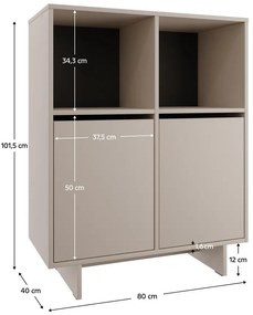 Szekrény Salighieri STD05 (kasmír). 1119501