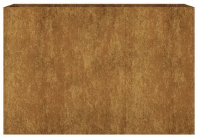 corten acél kerti magaságyás 120x40x80 cm
