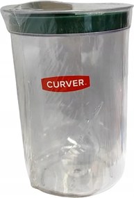 Curver Ömlesztettáru-tároló 1,7 l-es mérőpohárral zöld