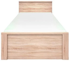 Egyszemélyes ágy 120 cm Triciclo (szonoma tölgy) . 1116980