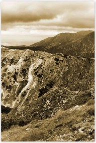 Poszterek 80x120 Tátra Lengyel hegyek Kilátás