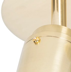 Modern fürdőszoba spotlámpa sárgaréz 2-lámpás IP44 - Ducha