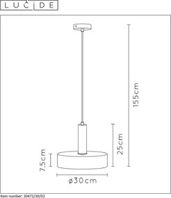 Függeszték Bronz GIADA LUCIDE 30472-30-02