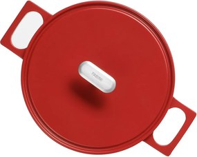 Indukciós tűzhelyhez alkalmas öntöttvas lábas fedővel 5,5 l Mattia 3.0 – FABINI