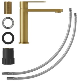 BATH DELUXE 28-017-02-70-02 -Mosdócsap TARNBY 17,3 cm csiszolt réz