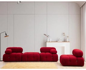 Sarokkanapé Bubble ( L1-O1-1R -Puf) - Red