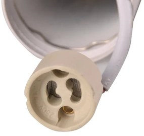 Fali spotlámpa PARIS 2xGU10/10W/230V fehér