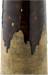 Barna kerámia magas váza (magasság 48 cm) – House Nordic