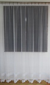 Mg Függöny 32/100 Fehér 400X245cm Kész M Szalaggal