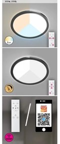 Rabalux 7774-LED Dimmelhető kültéri lámpa LED/15W/230V Wi-Fi Tuya IP44 + távirányító