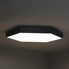LED mennyezeti lámpa LED/135W/230V 3000/4000/6500K Ø 80 cm fekete