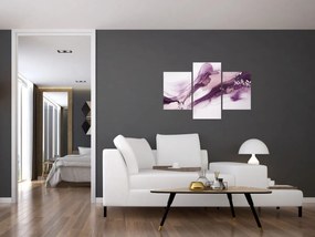 Kép - Lila folyadék művészet (90x60 cm)