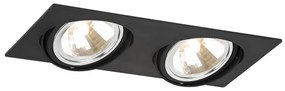 Argon Olimp beépített lámpa 2x6 W fekete 787