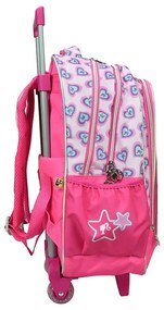 Barbie Summer gurulós iskolatáska, táska 46 cm