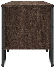 barna tölgyszínű szerelt fa TV-szekrény 180 x 34 x 41 cm