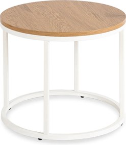 Asztal tölgy/fehér színben ANN