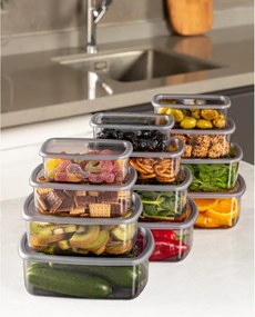 Ételtároló doboz készlet 4 x 3 db