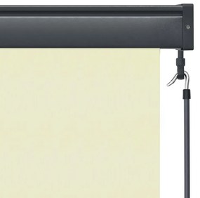 krémszínű kültéri roló 120 x 250 cm