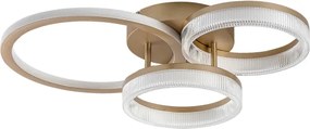 Rabalux 71473 - LED dimmelhető mennyezeti lámpa RIVONA LED/38W/230V 3000-6500K 58,5x38 cm+távirányítóval