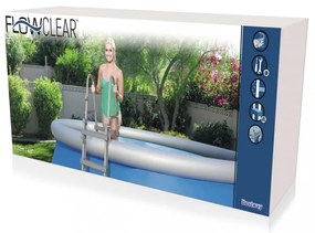 Bestway Flowclear 58331 4 fokos medencelétra 122 cm