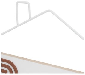 Fehér fali fogas Arch – Casa Selección