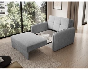 Világosszürke fotel Laine – ELTAP