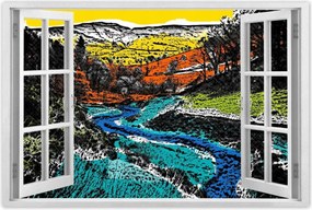 Poszterek 90x60 Hegyi táj Tájkép