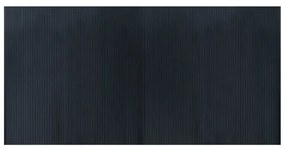 négyszögletű szürke bambusz szőnyeg 100 x 200 cm